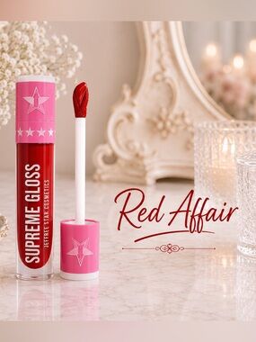 Jeffree Star Supreme Gloss - red affair NIB